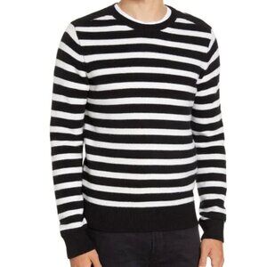 Frame Men's Stripe Crewneck Wool Blend Sweater
